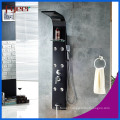Fyeer High Quality Massage Rainfall Stainless Steel Black Shower Panel